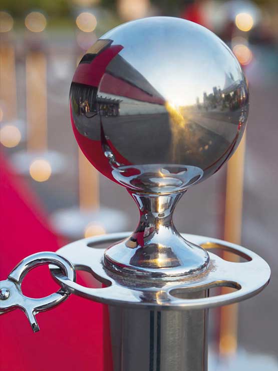 Anilla Cromada para poste