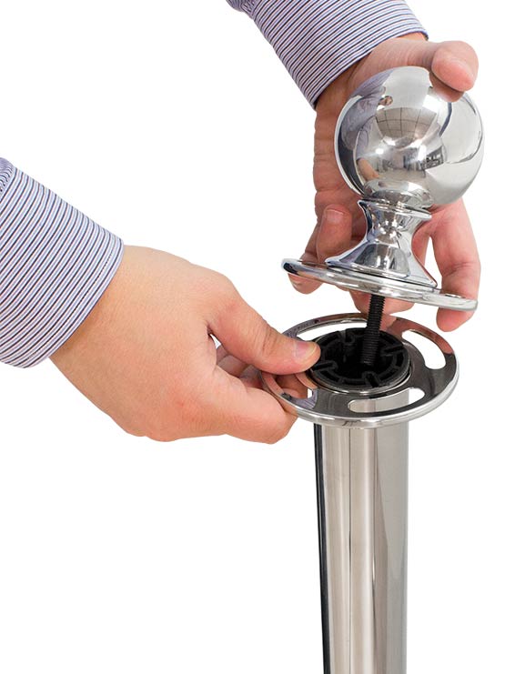 Anilla Cromada para poste - Imagen 4