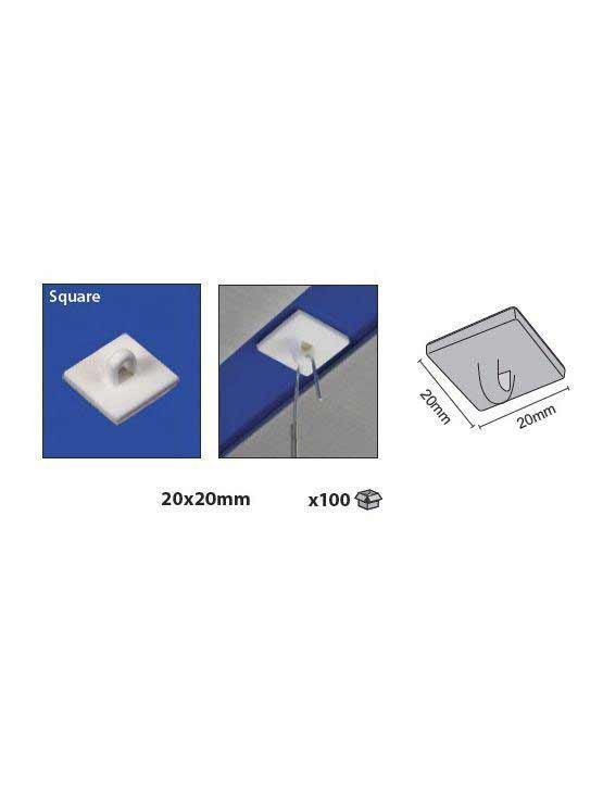 Botón adhesivo con gancho nuevo 2025