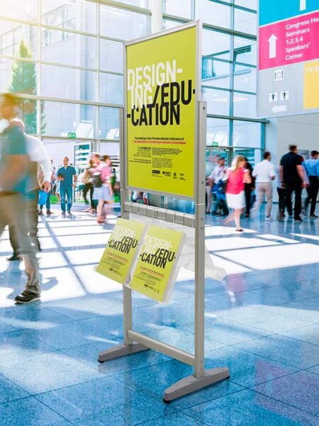 Expositor portafolletos modelo Polan