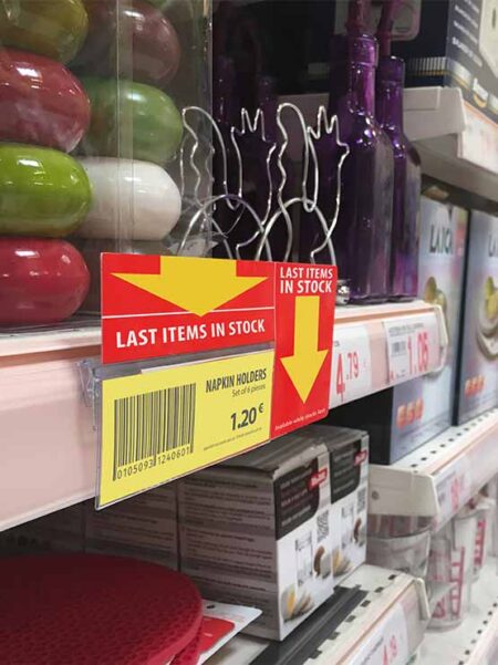 Porta Etiquetas (50 unidades)