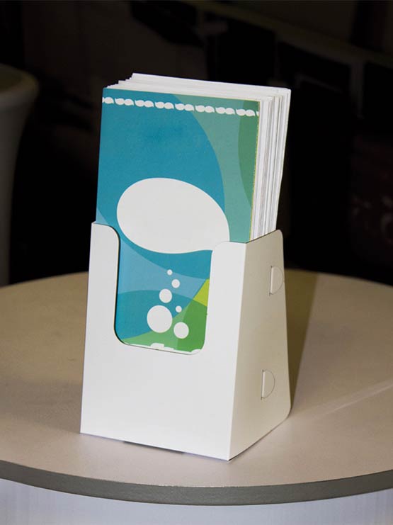 Porta Folletos Sobremesa (10 unidades)