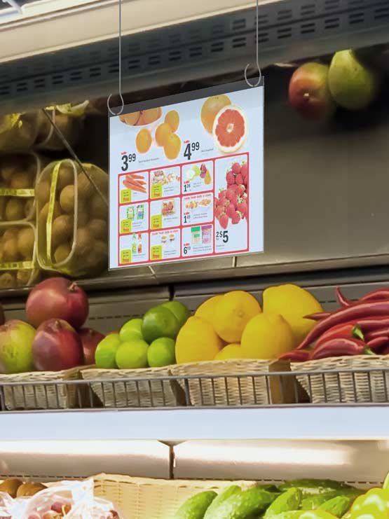 Porta gráficas tipo Sandwich para colgar (5 y 10 unidades)