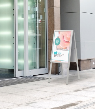 Caballete Doble Cara modelo Dijon