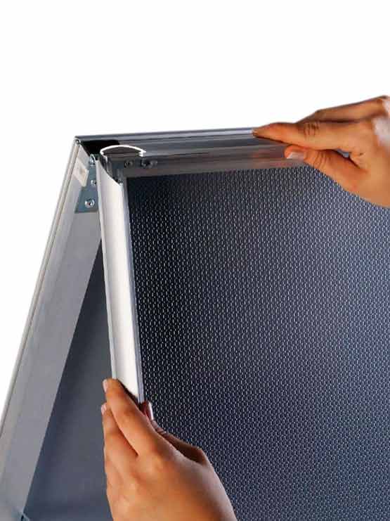 Caballete Publicitario doble cara con marco - Imagen 2