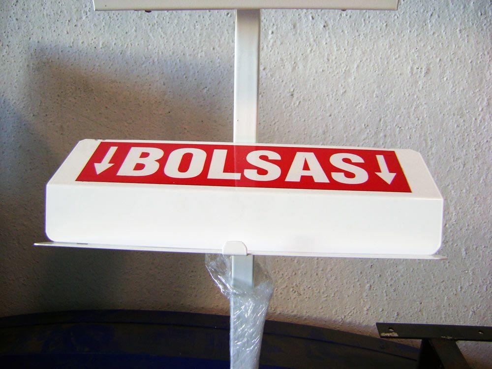 dispensador de bolsas para supermercados