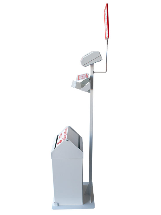 Dispensador de Bolsas y Guantes con papelera basculante - Imagen 4