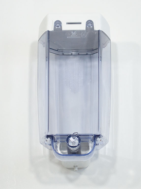 Dosificador de jabón vista trasera 2019