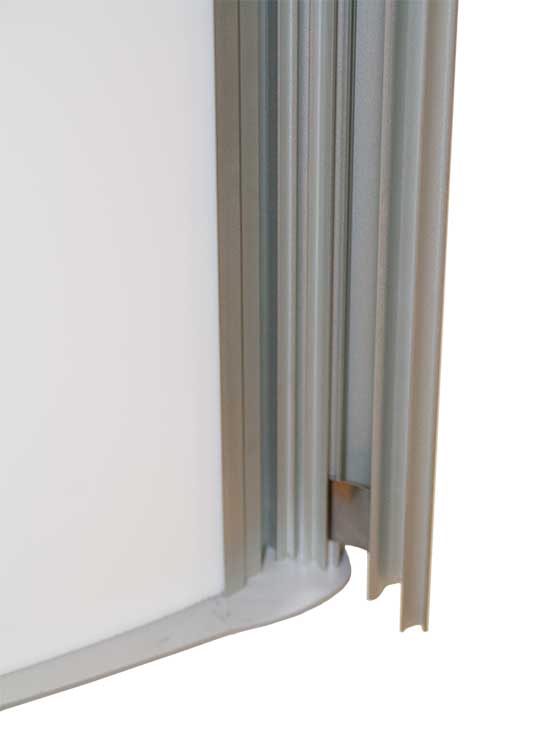 Totem iluminado marco publicitario con pie Doble Cara - Imagen 7