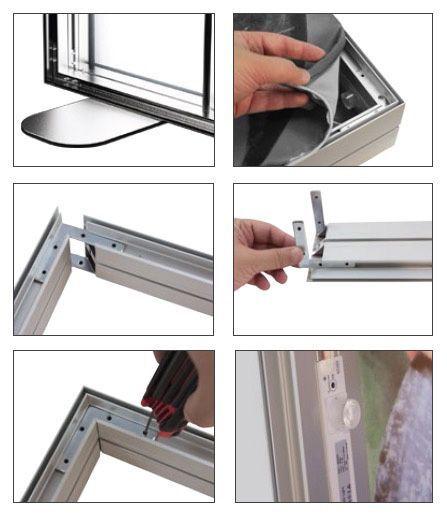 Marco TexFix 100x20 Doble Cara con Luz imagen 4