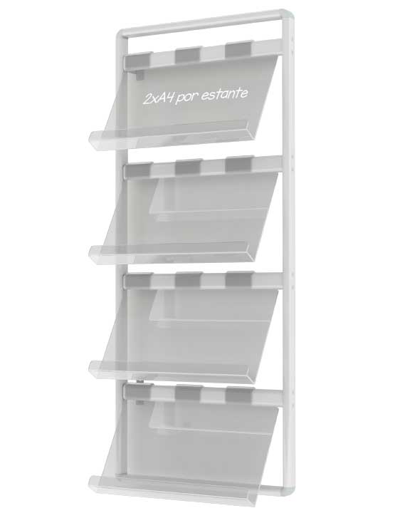 PortaFolletos Pared modelo Athy - Imagen 3