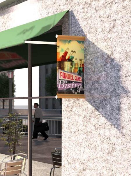 Sistema Anclaje a Pared para Banderas (2 unidades)