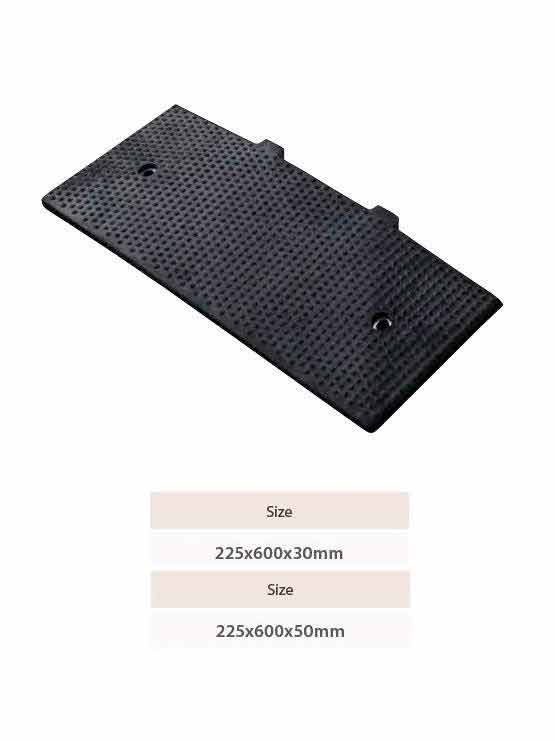 Badén ancho reductor de velocidad 2025