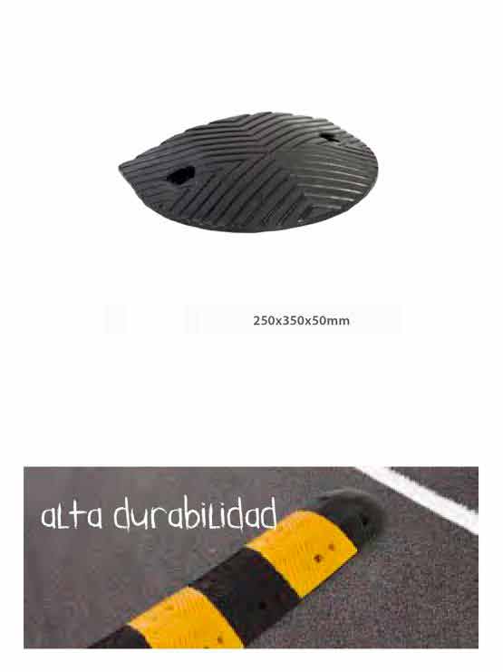 Badén reductor de velocidad de 50 mm de altura 2025