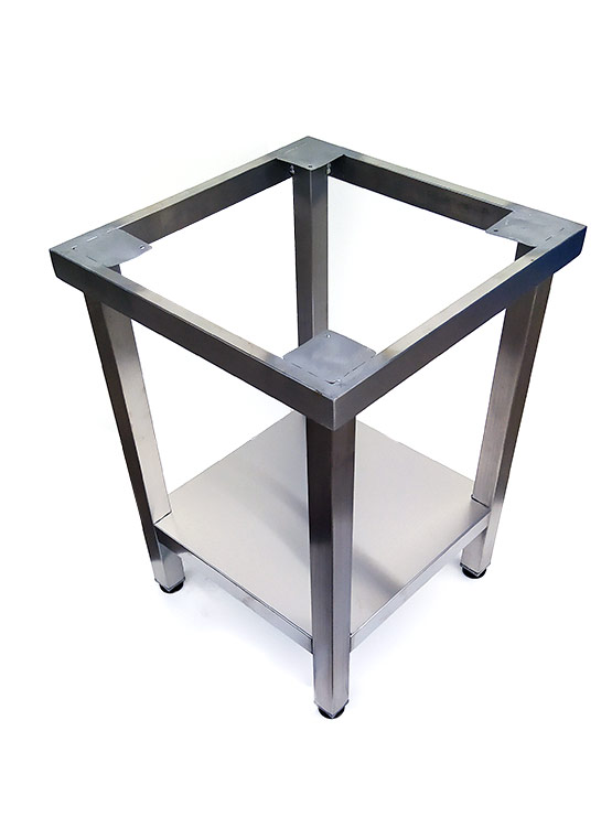 Base Inox vista superior girada