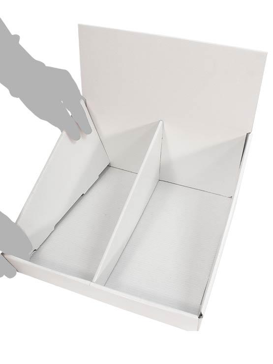 Expositor cartón modelo Burdeos (5 unidades) - Imagen 5