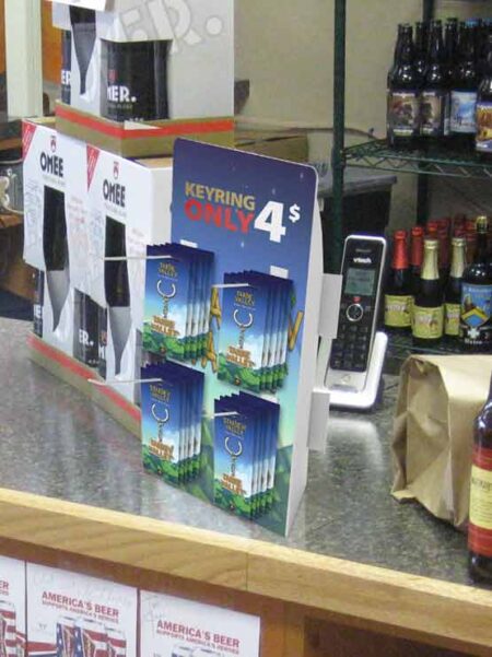 Expositor de cartón modelo Budapest (5 unidades)