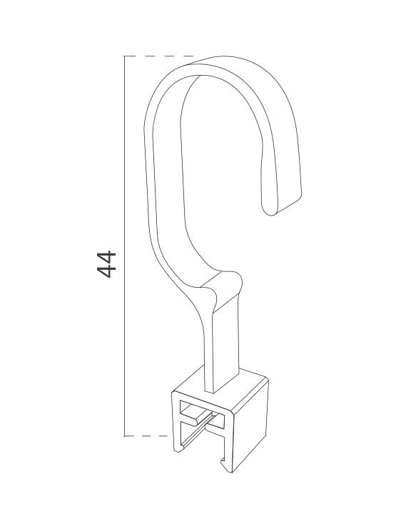 Gancho Grande para Marco (20 unidades) - Imagen 2