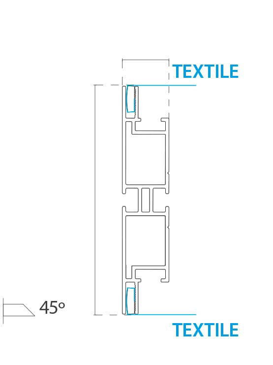 Marcos decorativos iluminados acabado negro - Imagen 2