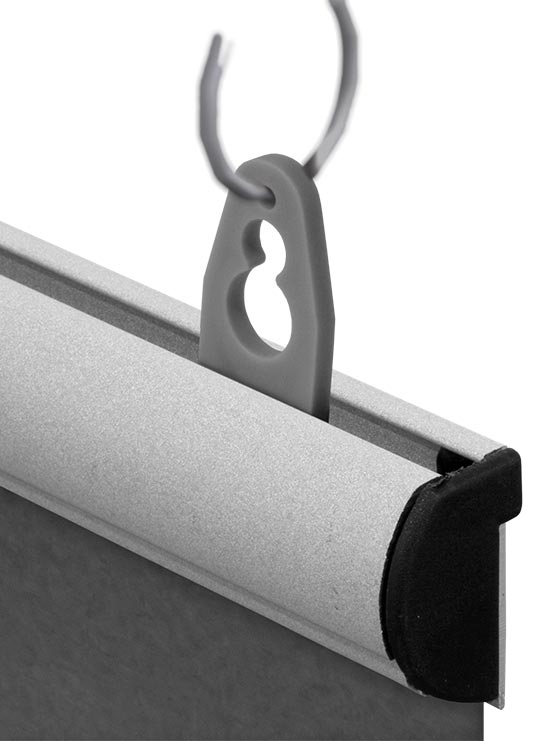 Porta Cartel Semi Circular FastClip (4 unidades) - Imagen 4