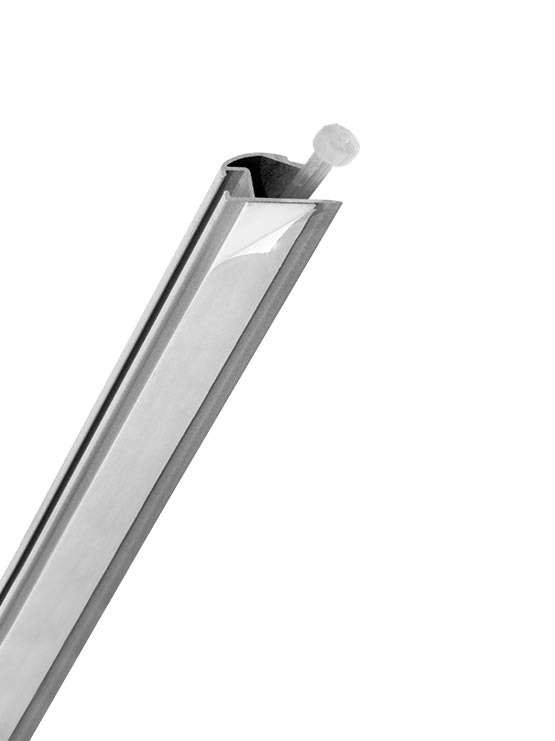 Porta Cartel Semi Circular FastClip (4 unidades) - Imagen 3