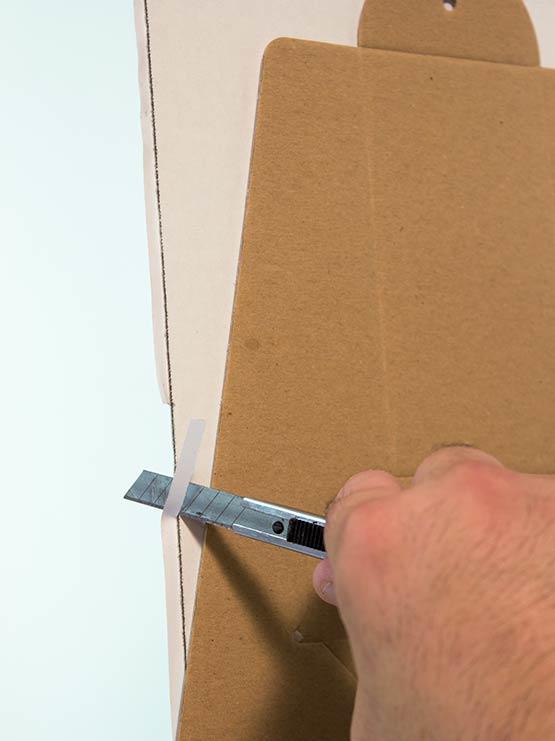 PortaFolletos cartón modelo Belgrado (5 unidades) - Imagen 6