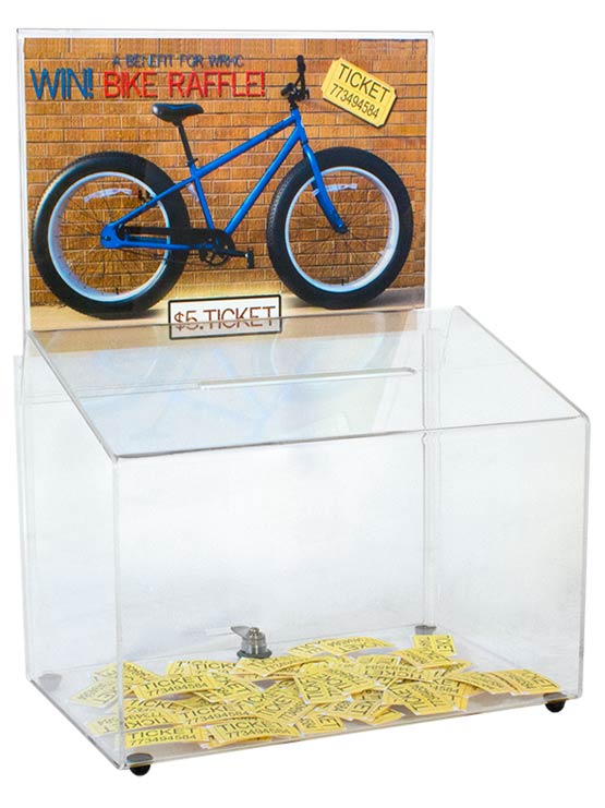 Urna de Metacrilato con Porta Gráficas - Imagen 5