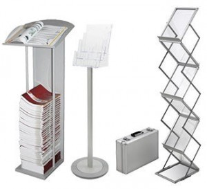 portafolletos de pie portafolletos de pie