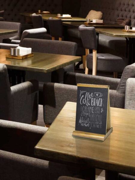 Pizarra de Tiza Sobremesa Doble 2019