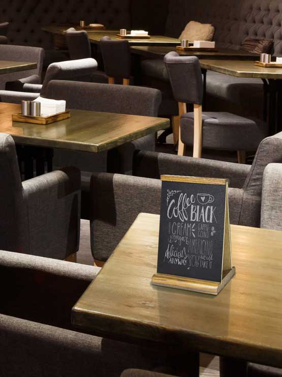 Pizarra de Tiza Sobremesa Doble 2019