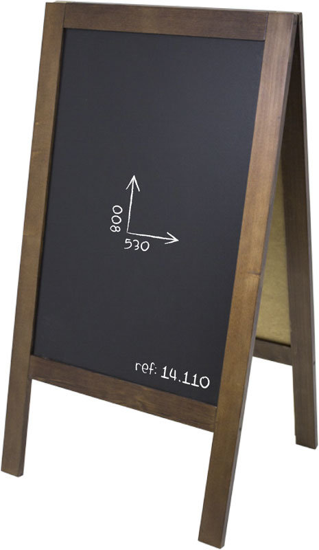 Pizarra Negra Doble de Caballete imagen 3