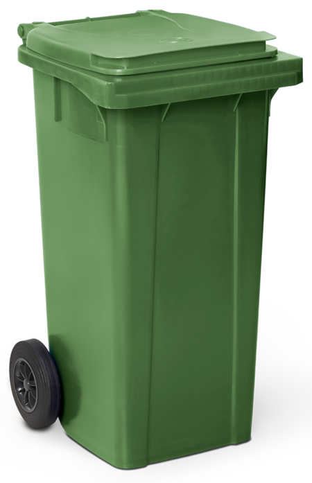 Contenedor de Basura con Tapa y Ruedas