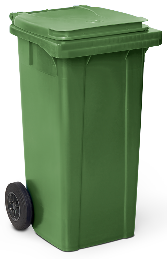 Contenedor de Basura con Tapa y Ruedas