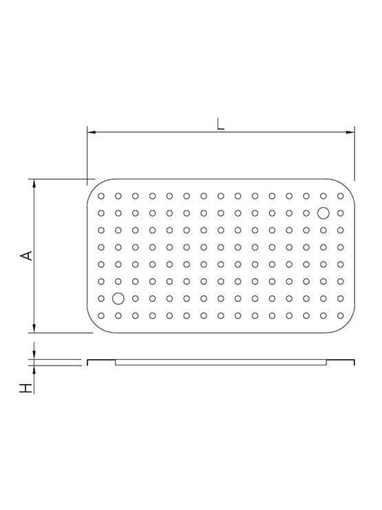 Fondos Perforados para Cubetas Gastronorm Policarbonato imagen 2