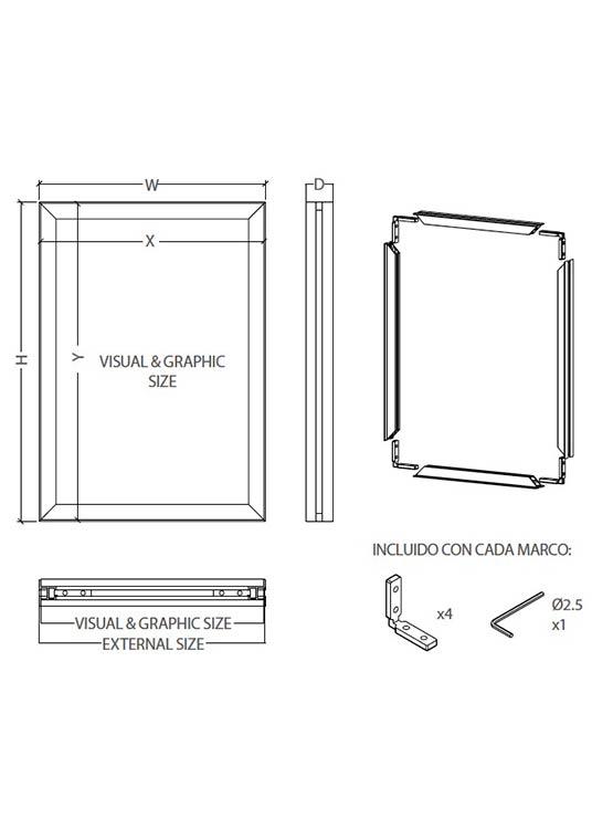 Marcos para CARTÓN PLUMA - Imagen 4