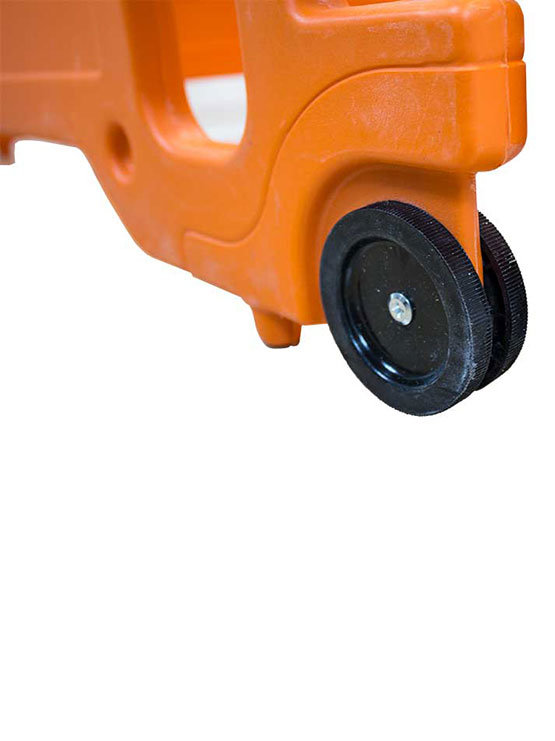 Vallas de plástico con ruedas - Imagen 2