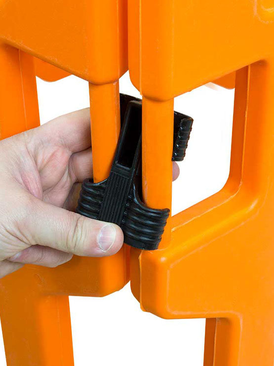 Vallas de plástico con ruedas - Imagen 4