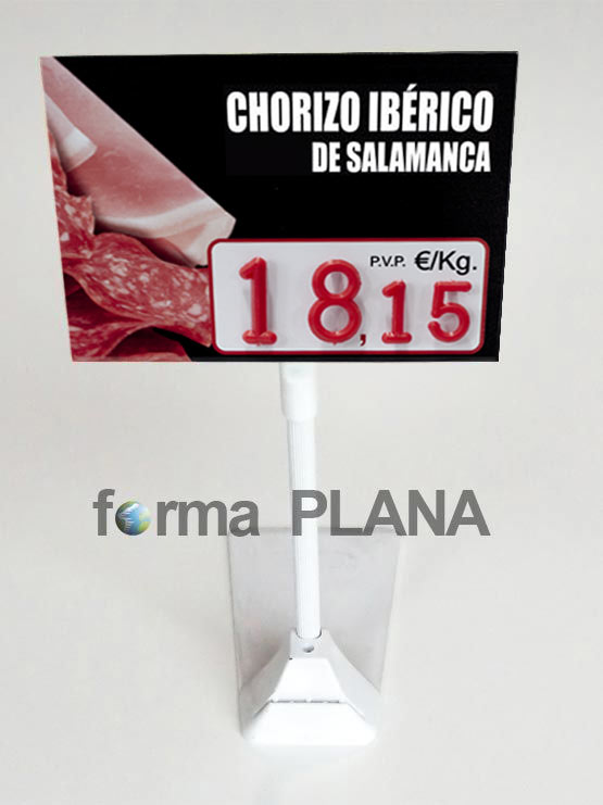 PortaPrecios Charcutería modelo OLMO - Imagen 7