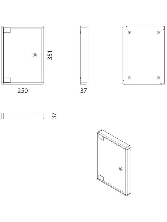 Vitrinas para anuncios pequeña 2025