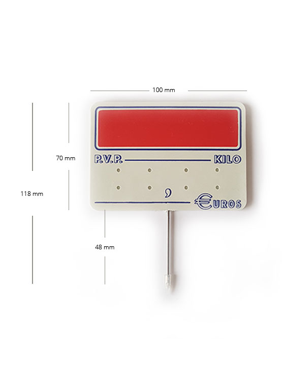 Portaprecios Universales Milenio - Imagen 2