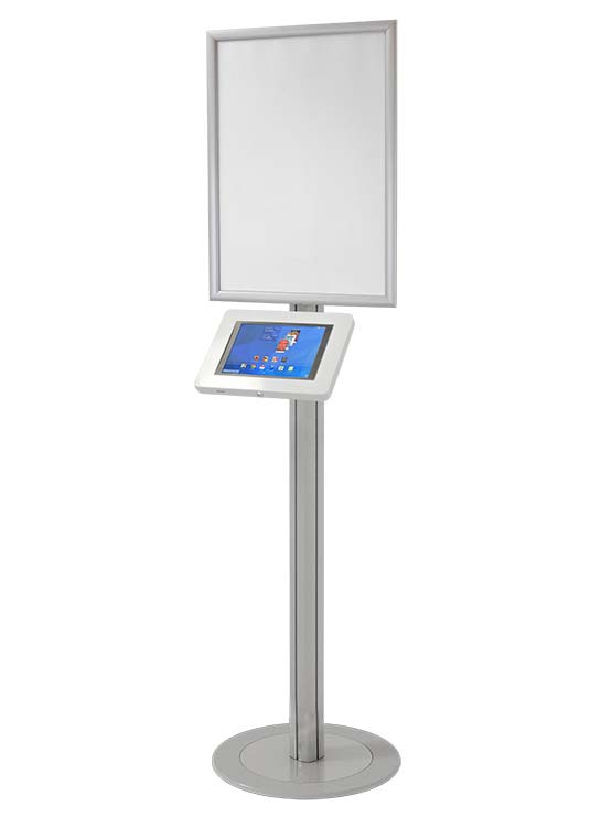 Soporte de tablet con marco publicitario - Imagen 2