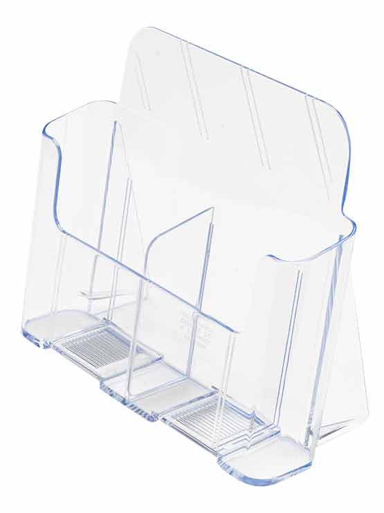 Porta Trípticos Doble (4 unidades) - Imagen 2