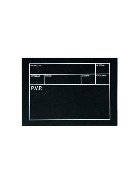 Carteles fruta pequeños 15 x 10 fabricado en GlassPack de 1 milímetro