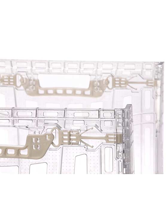 Caja de plástico plegable transparente - Imagen 7