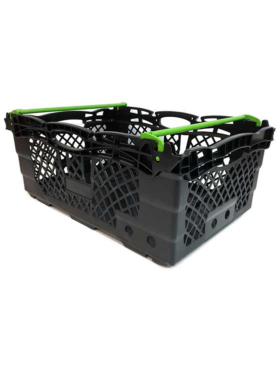 Cajas apilables de plástico