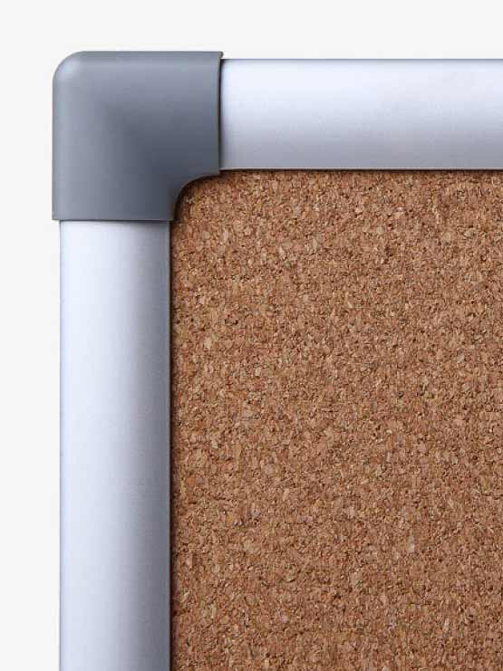 Corcho pared con marco esquina