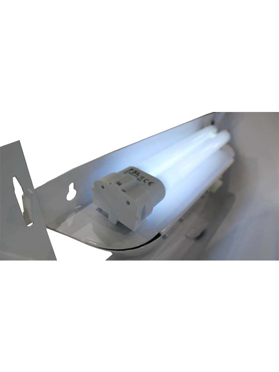 Mata Insectos Silencioso Plafón Pared detalle interior