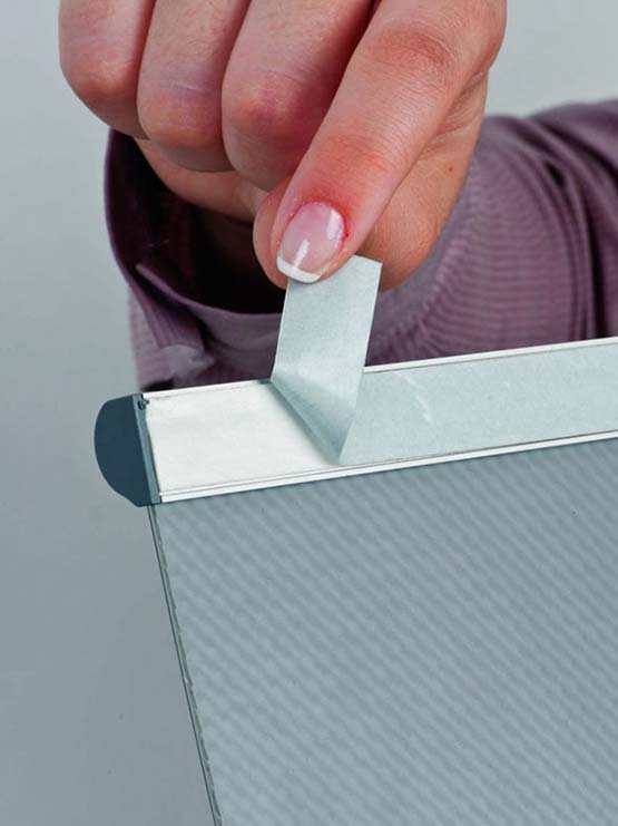 Letrero para puertas adhesivo