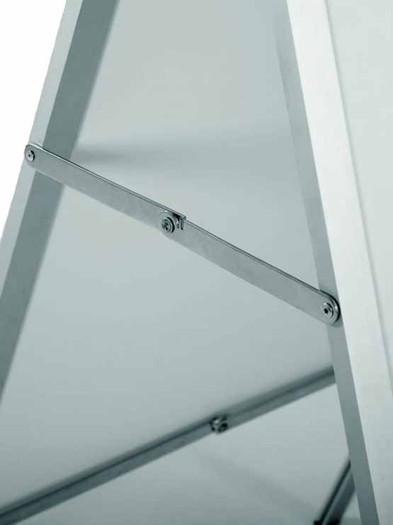 Caballetes para cartón pluma plegables