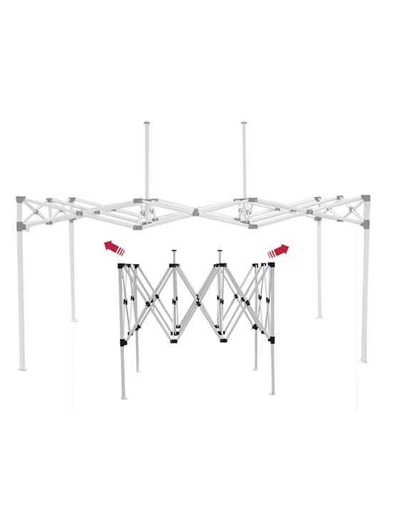 Despliegue carpa plegable 2x3